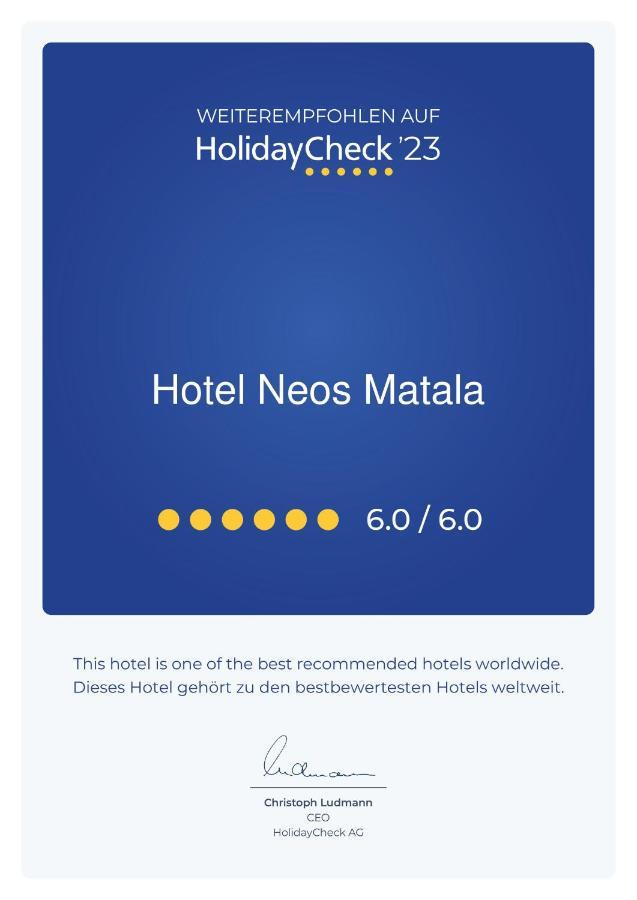 Hotel Neos Matala Exteriér fotografie